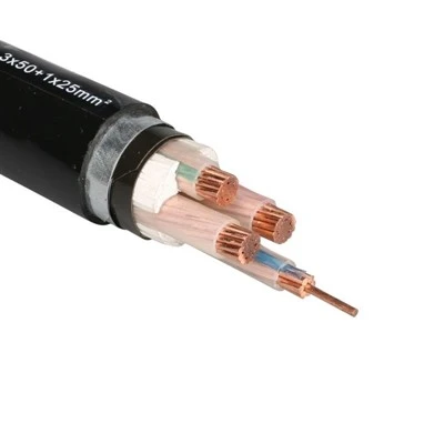 Cáp lõi đôi XLPE 35mm 100mm Đồng đơn Đường sắt xây dựng công nghiệp Cáp EVA