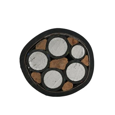 YJLHV Ít khói không halogen Đồng điện Cáp hợp kim nhôm Dây nhôm Cáp XLPE
