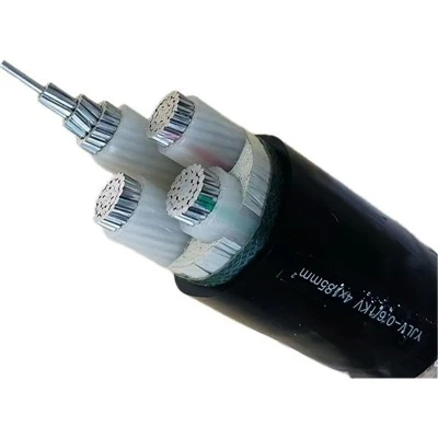 YJLV 0.6/1KV Nhà máy Cáp chống cháy trực tiếp Lõi nhôm XLPE Vỏ bọc PVC cách điện Cáp XLPE