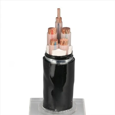 Dây dẫn YJV Cu/XLPE/PVC/SWA/PVC Dây dẫn điện không bọc thép cách điện 3 lõi 0,6/1kv Đồng