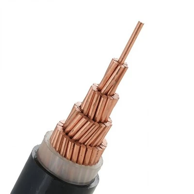Cáp lõi đơn PVC cách điện YJV XLPE Cáp điện hạ thế lõi đồng nguyên chất công nghiệp