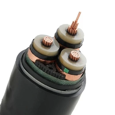 Cáp ZR-YJV22 26/35kV Cáp nguồn XLPE 3 lõi 185mm Khai thác đồng Đồng PVC